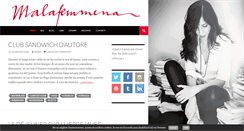 Desktop Screenshot of dottoressadania.it